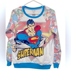 𝅺SUPERMAN Long Sleeve Top - M